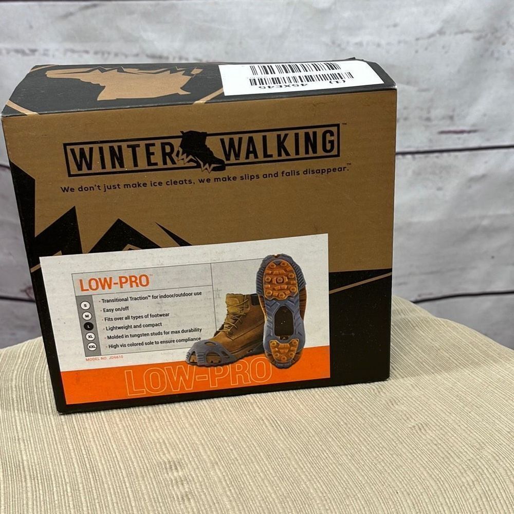 Winter Walking ice‎ cleats new in box fits men's 9.5-11 or women's 11.5